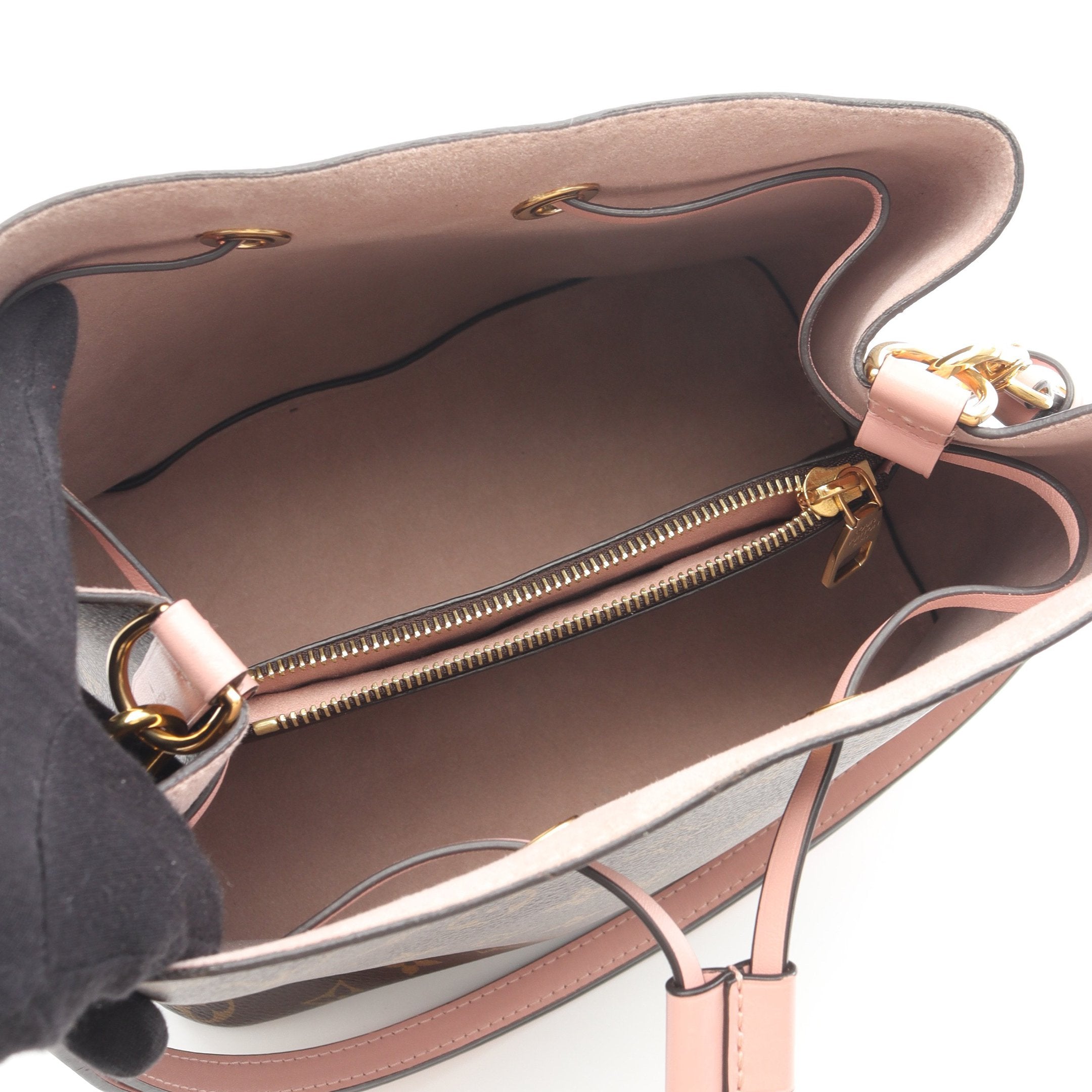 ネオノエ モノグラム ローズプードル ショルダーバッグ PVC レザー