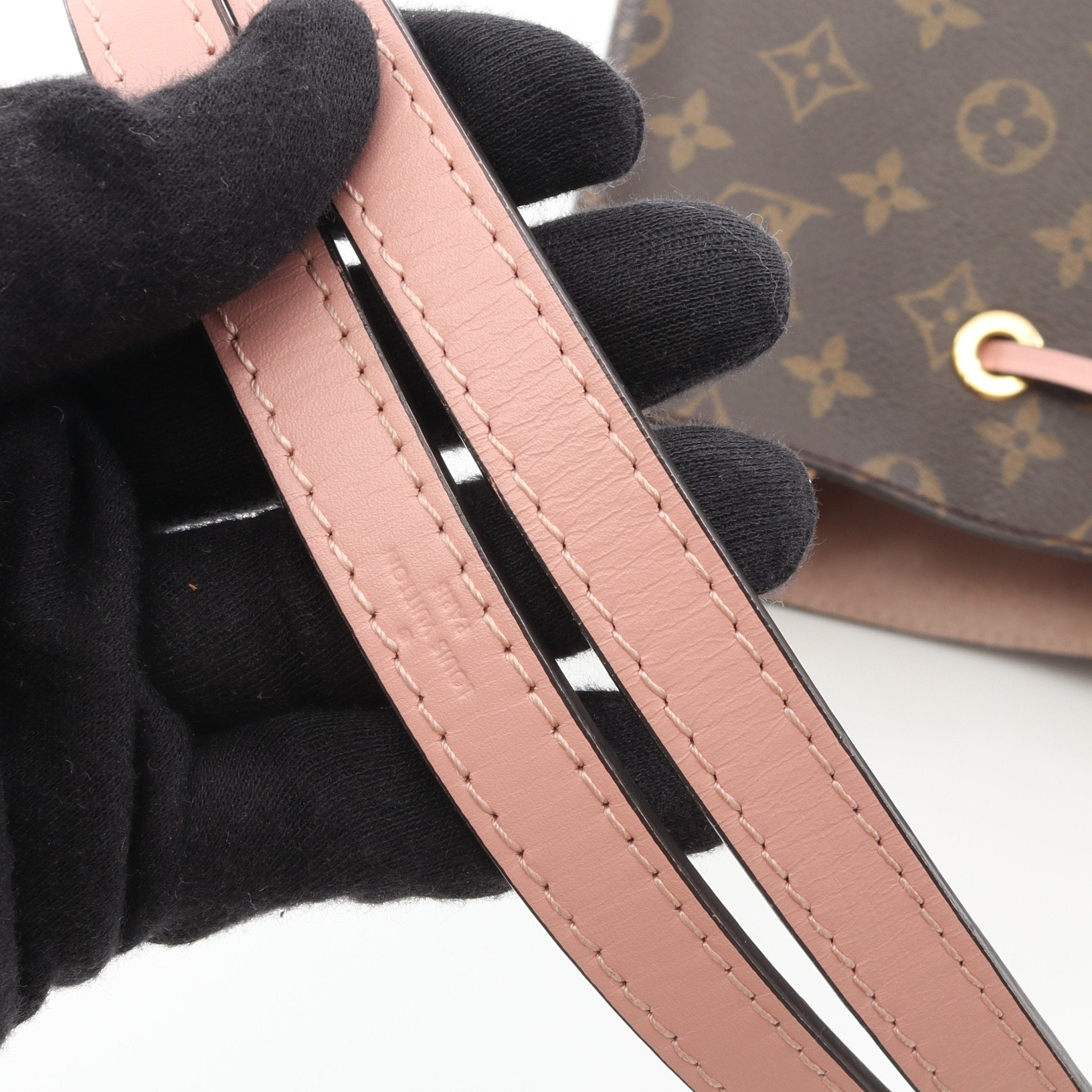 ネオノエ モノグラム ローズプードル ショルダーバッグ PVC レザー