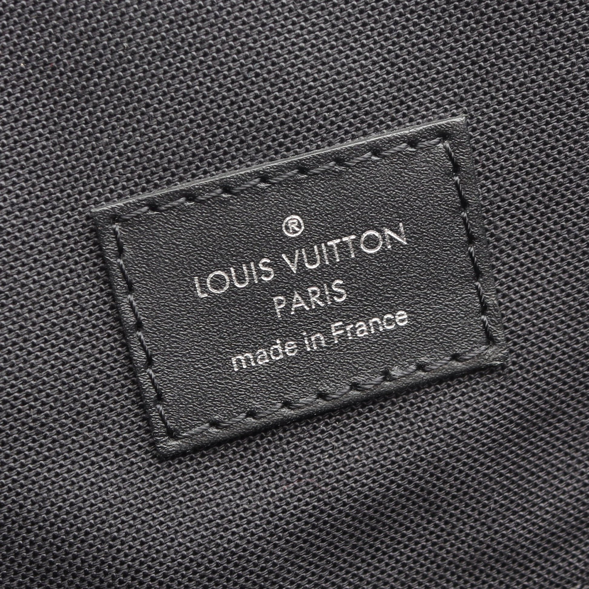 クリストファー MM モノグラムマカサー バックパック リュックサック PVC レザー ブラウン ブラック ルイヴィトン バッグ LOUIS VUITTON