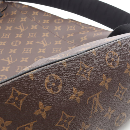 クリストファー MM モノグラムマカサー バックパック リュックサック PVC レザー ブラウン ブラック ルイヴィトン バッグ LOUIS VUITTON