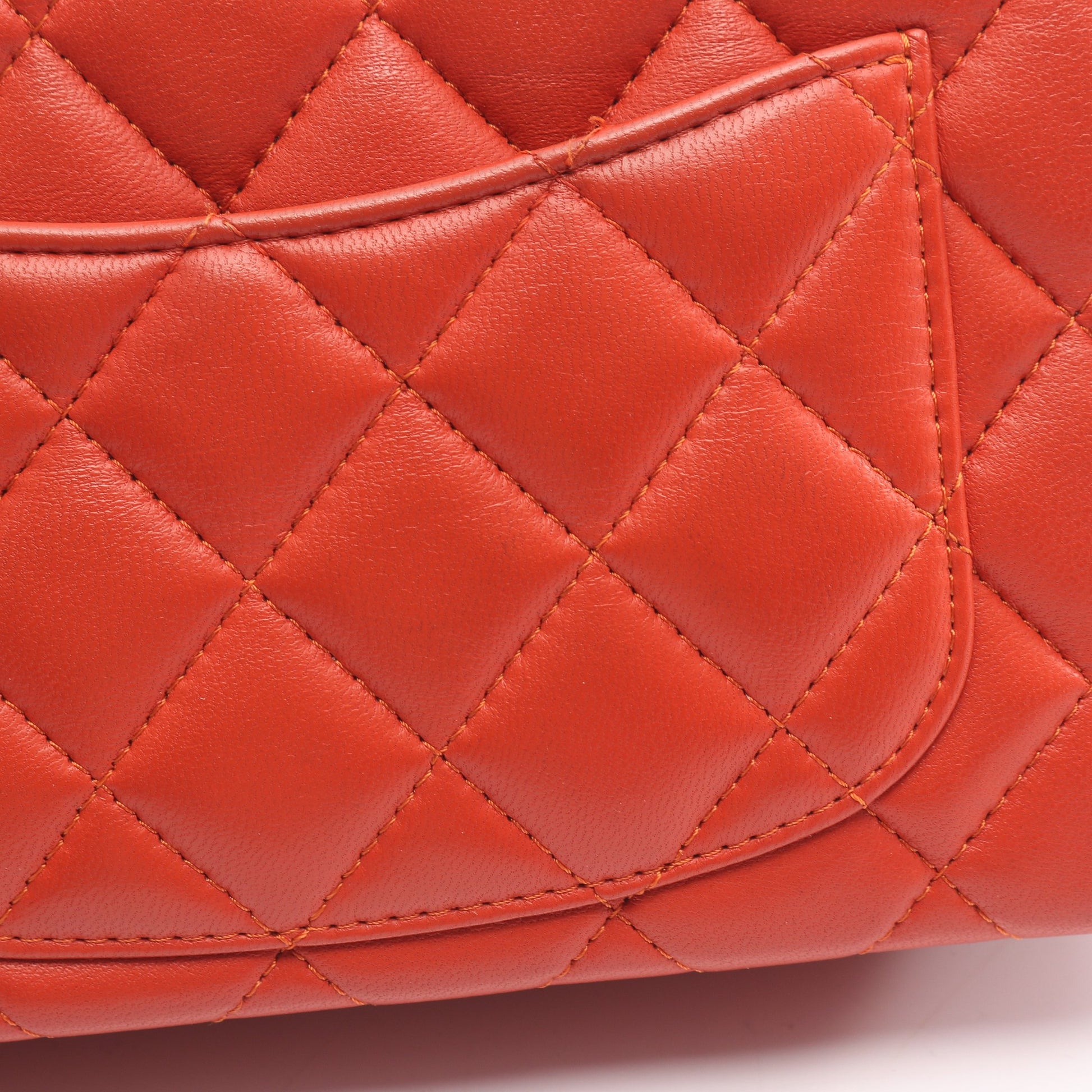 ミニマトラッセ20 チェーンショルダーバッグ ラムスキン レッドブラウン ゴールド金具 シャネル バッグ CHANEL