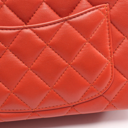 ミニマトラッセ20 チェーンショルダーバッグ ラムスキン レッドブラウン ゴールド金具 シャネル バッグ CHANEL