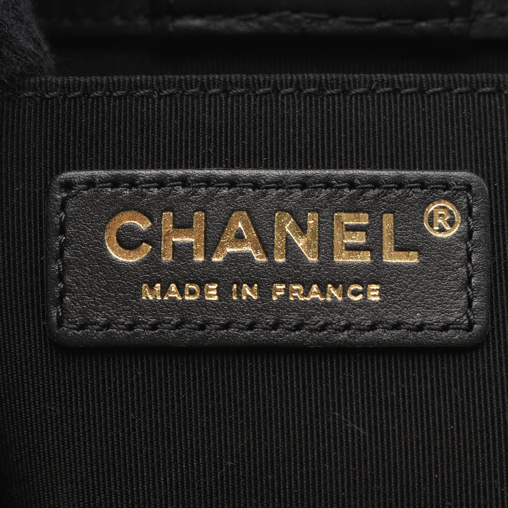マトラッセ ココマーク チェーンショルダーバッグ ラムスキン ブラック ゴールド金具 シャネル バッグ CHANEL