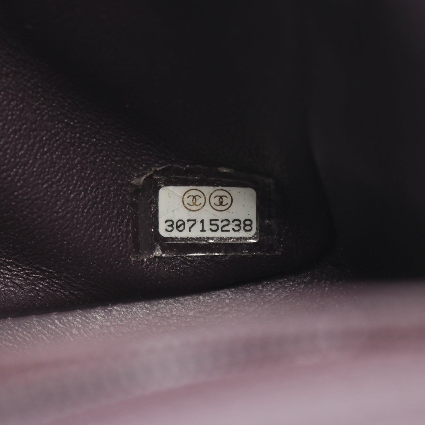 ミニマトラッセ チェーンショルダーバッグ ラムスキン ダークブラウン シルバー金具 シャネル バッグ CHANEL