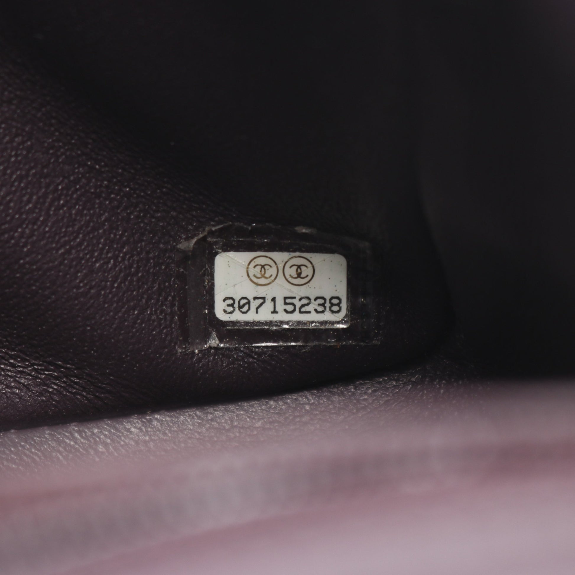 ミニマトラッセ チェーンショルダーバッグ ラムスキン ダークブラウン シルバー金具 シャネル バッグ CHANEL
