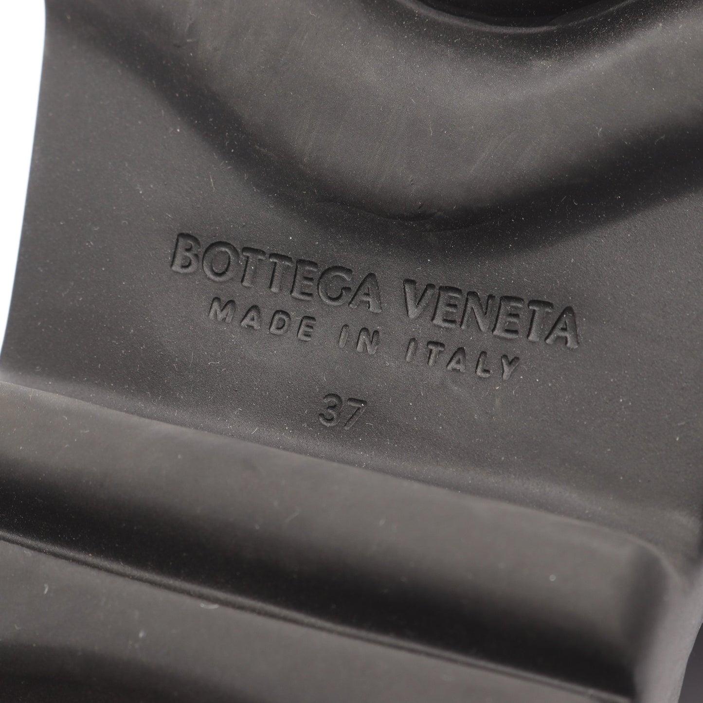 FLASH サンダル サンダル レザー ナイロン ブラック ボッテガヴェネタ シューズ BOTTEGA VENETA