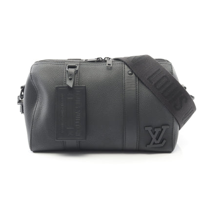 シティ キーポル ショルダーバッグ レザー ブラック ルイヴィトン バッグ LOUIS VUITTON