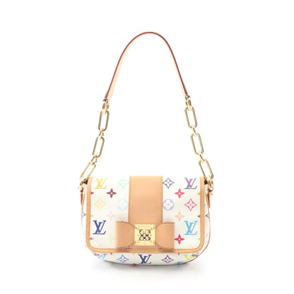 パティ モノグラムマルチカラー ブロン チェーンショルダーバッグ PVC レザー ホワイト ルイヴィトン バッグ LOUIS VUITTON
