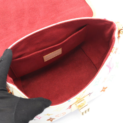 パティ モノグラムマルチカラー ブロン チェーンショルダーバッグ PVC レザー ホワイト ルイヴィトン バッグ LOUIS VUITTON