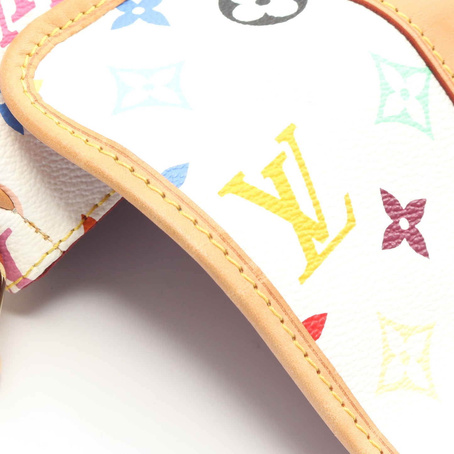 パティ モノグラムマルチカラー ブロン チェーンショルダーバッグ PVC レザー ホワイト ルイヴィトン バッグ LOUIS VUITTON