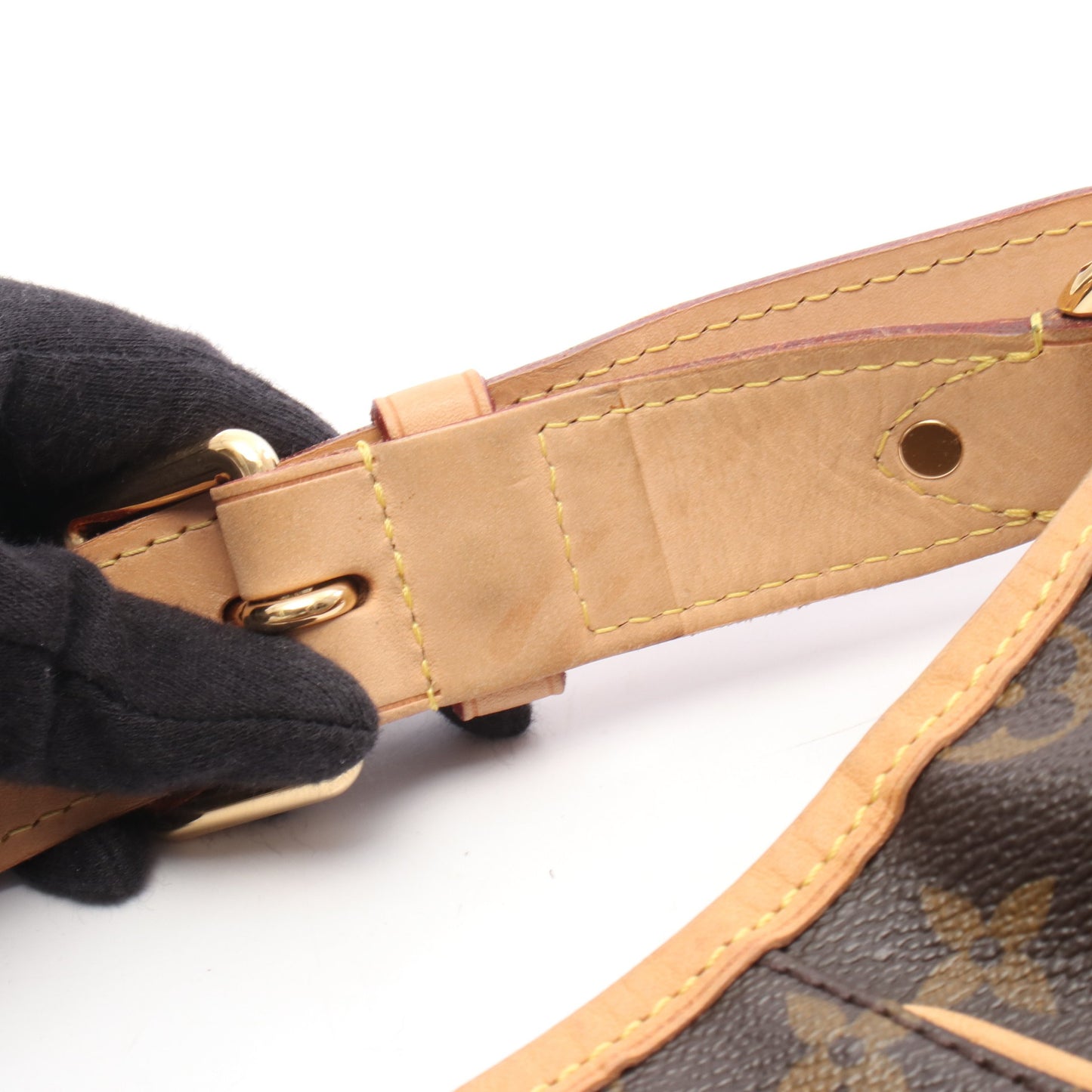 ガリエラPM モノグラム ワンショルダーバッグ PVC レザー ブラウン ルイヴィトン バッグ LOUIS VUITTON