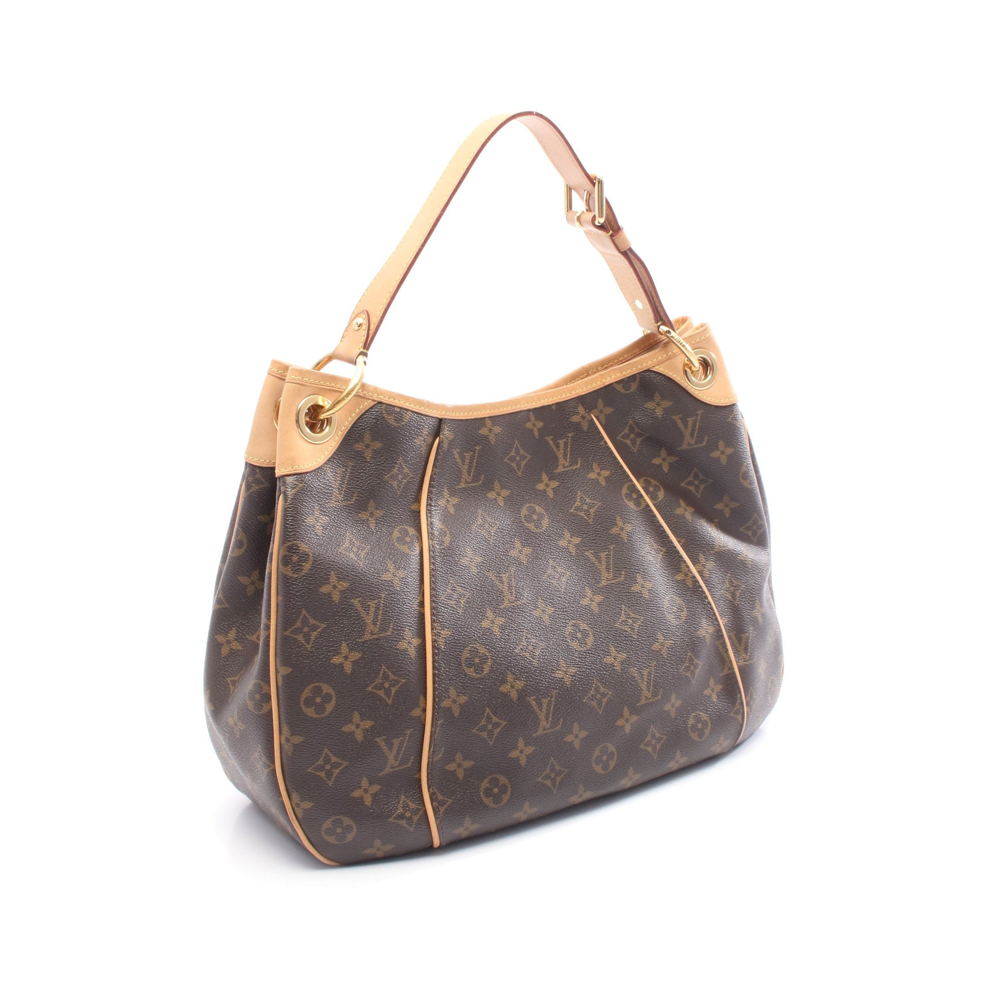 ガリエラPM モノグラム ワンショルダーバッグ PVC レザー ブラウン ルイヴィトン バッグ LOUIS VUITTON
