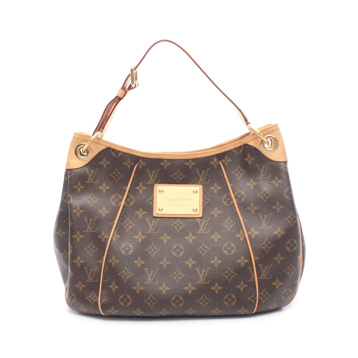ガリエラPM モノグラム ワンショルダーバッグ PVC レザー ブラウン ルイヴィトン バッグ LOUIS VUITTON