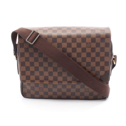 シェルトンMM ダミエエベヌ ショルダーバッグ PVC レザー ブラウン ルイヴィトン バッグ LOUIS VUITTON