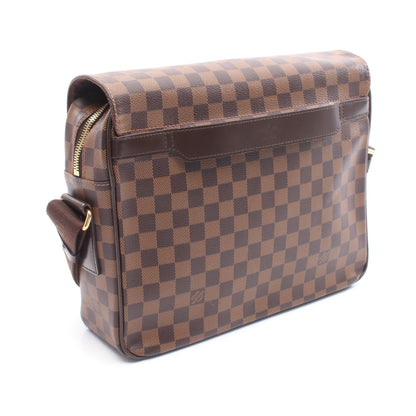 シェルトンMM ダミエエベヌ ショルダーバッグ PVC レザー ブラウン ルイヴィトン バッグ LOUIS VUITTON