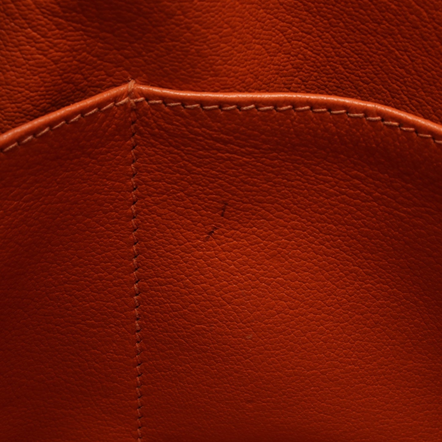 ケリー28 ハンドバッグ トゴ オレンジ シルバー金具 内縫い 2WAY □J刻印 エルメス バッグ HERMES