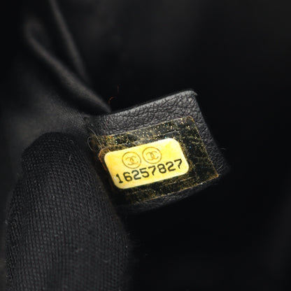 マトラッセ グランドショッピング GST チェーンショルダーバッグ チェーントートバッグ キャビアスキン ブラック シルバー金具 シャネル バッグ CHANEL