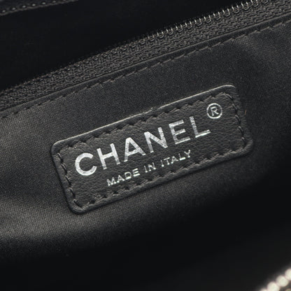 マトラッセ グランドショッピング GST チェーンショルダーバッグ チェーントートバッグ キャビアスキン ブラック シルバー金具 シャネル バッグ CHANEL