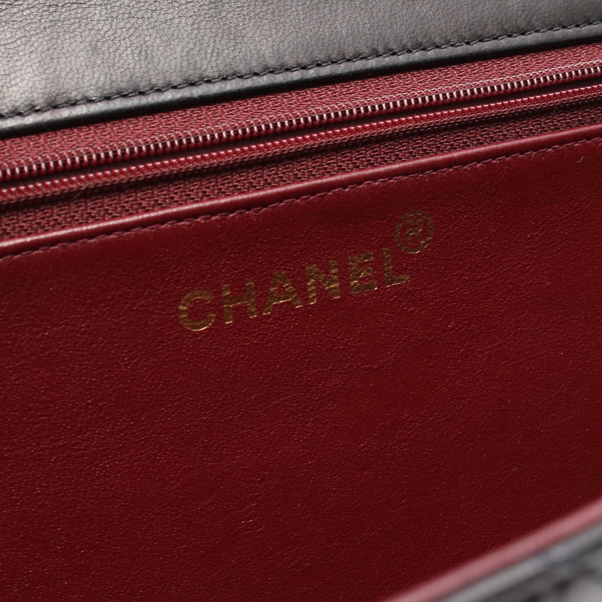マトラッセ チェーンショルダーバッグ ラムスキン ブラック ゴールド金具 シャネル バッグ CHANEL