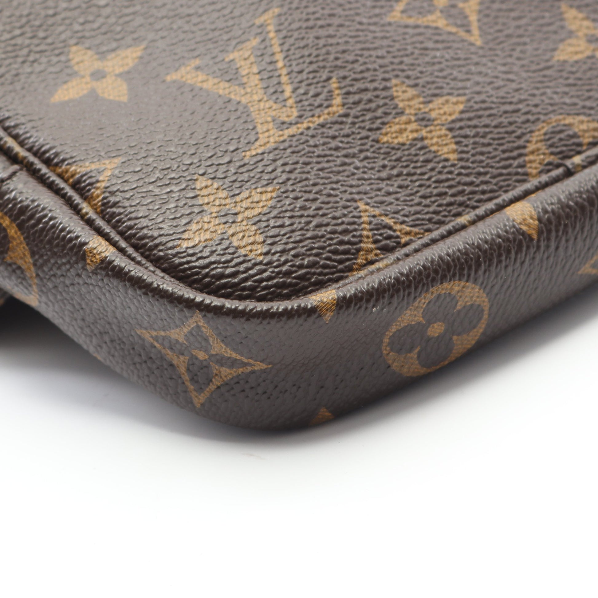 バムバッグ ボスフォール モノグラム ボディバッグ ウエストバッグ PVC レザー ブラウン ルイヴィトン バッグ LOUIS VUITTON