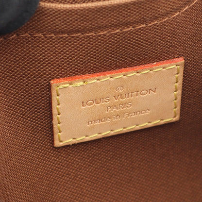 バムバッグ ボスフォール モノグラム ボディバッグ ウエストバッグ PVC レザー ブラウン ルイヴィトン バッグ LOUIS VUITTON