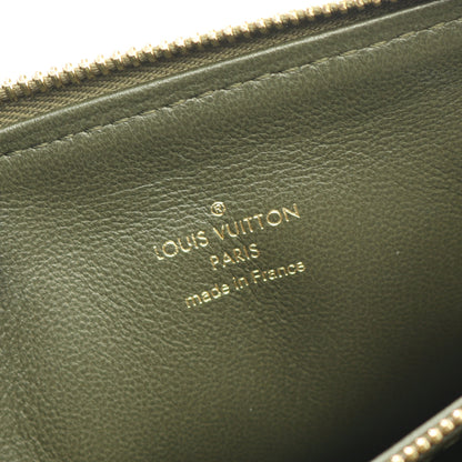 クッサンMM カーキ チェーンショルダーバッグ レザー カーキグリーン 2WAY ルイヴィトン バッグ LOUIS VUITTON