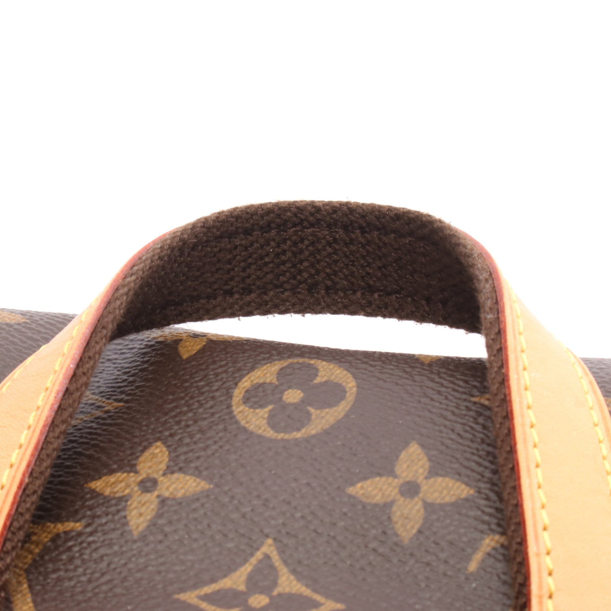 サックアド ボスフォール モノグラム バックパック リュックサック PVC レザー ブラウン ルイヴィトン バッグ LOUIS VUITTON