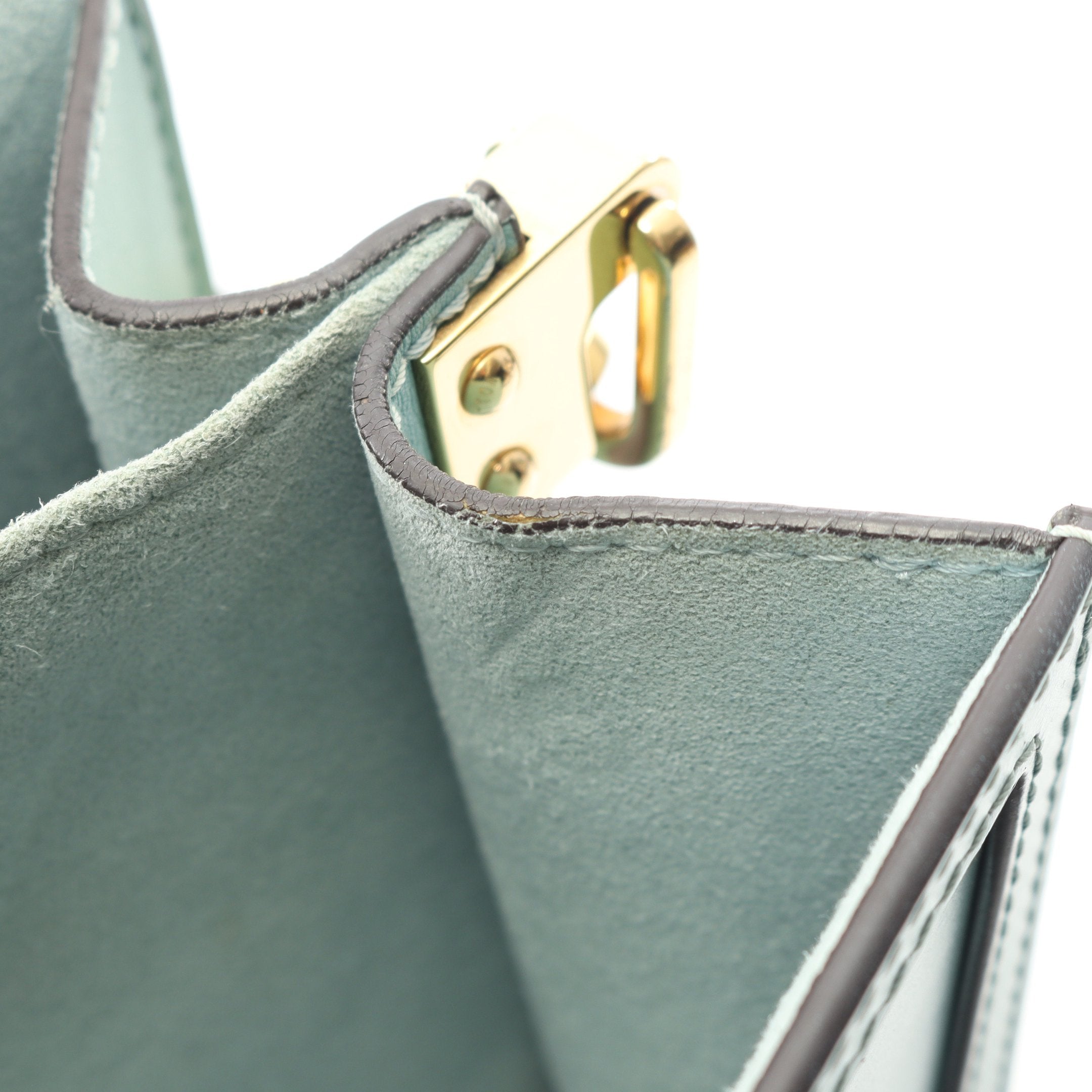 ルイ・ヴィトン LOUIS VUITTON ドーフィーヌ MINI ショルダーバッグ バッグ レザー レディース グリーン系 M55837 【中古】 LOUIS VUITTON - ルイ・ヴィトン ドーフィーヌ MINI ショルダーバッグ