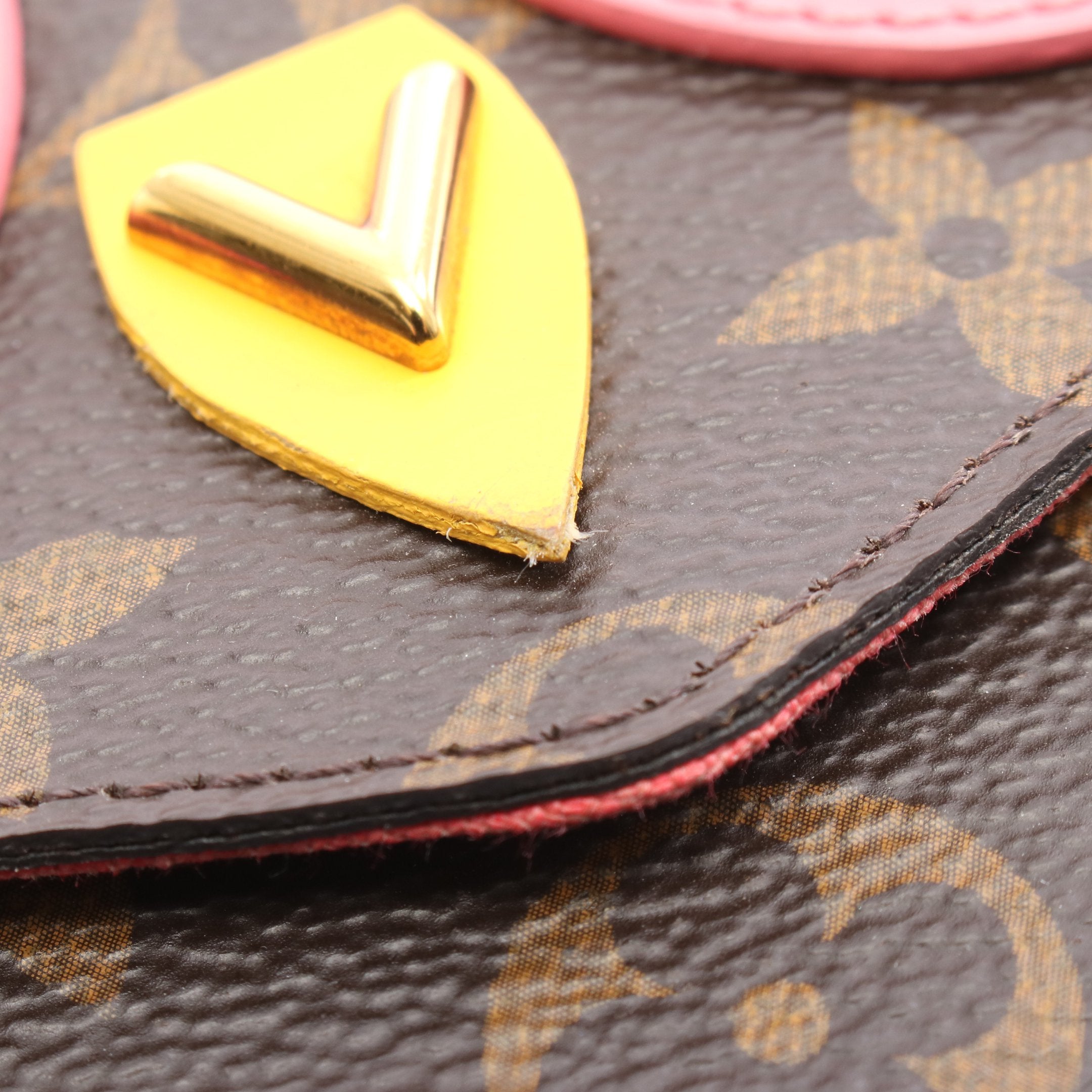 ポシェットフェリシー ハッピーバード モノグラム チェーンショルダー