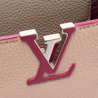 カプシーヌBB ハンドバッグ レザー ライトピンク グレーベージュ ボルドー 2WAY ルイヴィトン バッグ LOUIS VUITTON
