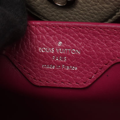 カプシーヌBB ハンドバッグ レザー ライトピンク グレーベージュ ボルドー 2WAY ルイヴィトン バッグ LOUIS VUITTON
