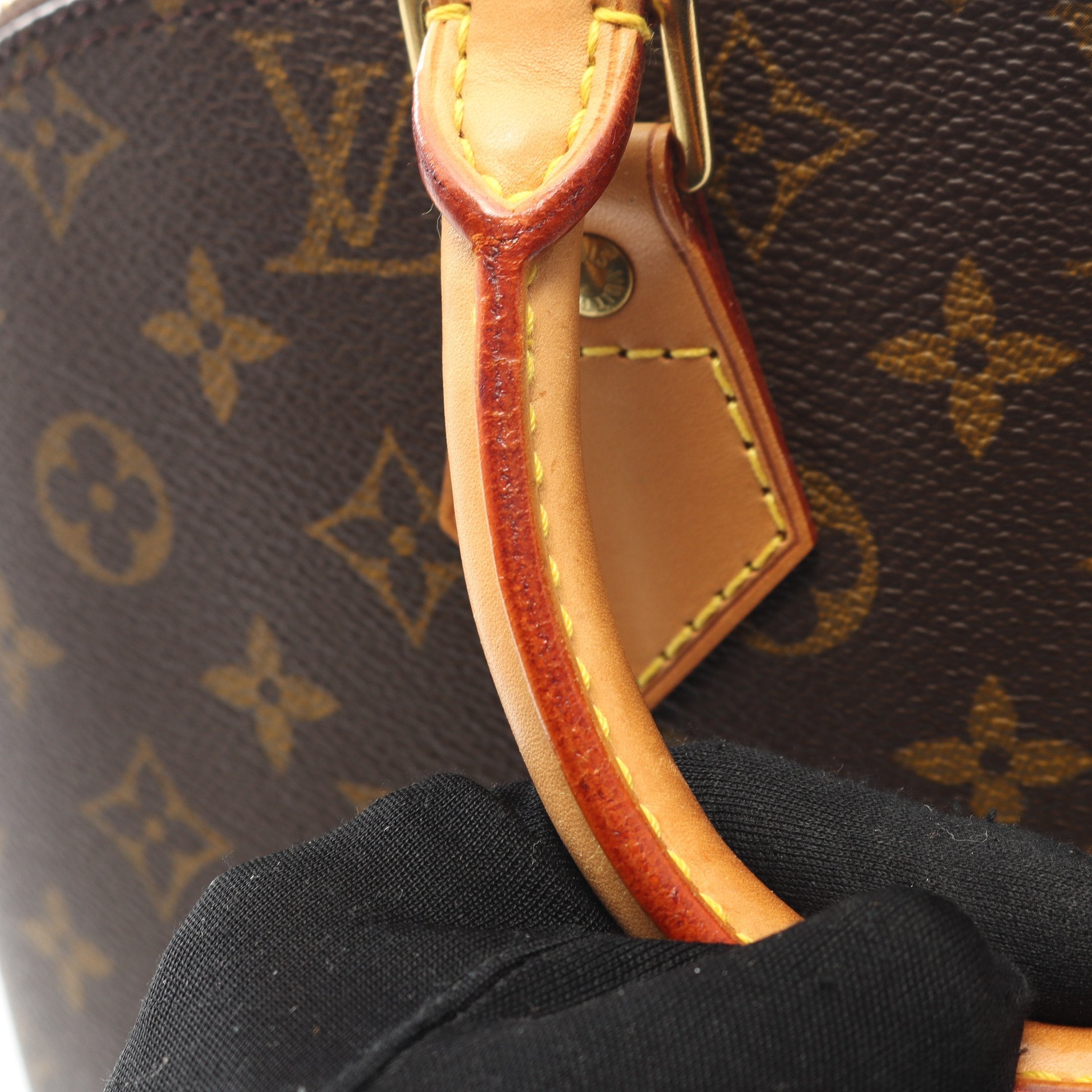 アルマPM モノグラム ハンドバッグ PVC レザー ブラウン ルイヴィトン