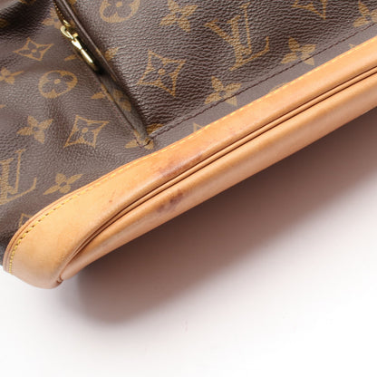 モンスリGM モノグラム バックパック リュックサック PVC レザー ブラウン ルイヴィトン バッグ LOUIS VUITTON