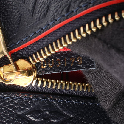 ポシェット メティス モノグラムアンプラント マリーヌルージュ ハンドバッグ レザー ネイビー 2WAY ルイヴィトン バッグ LOUIS VUITTON