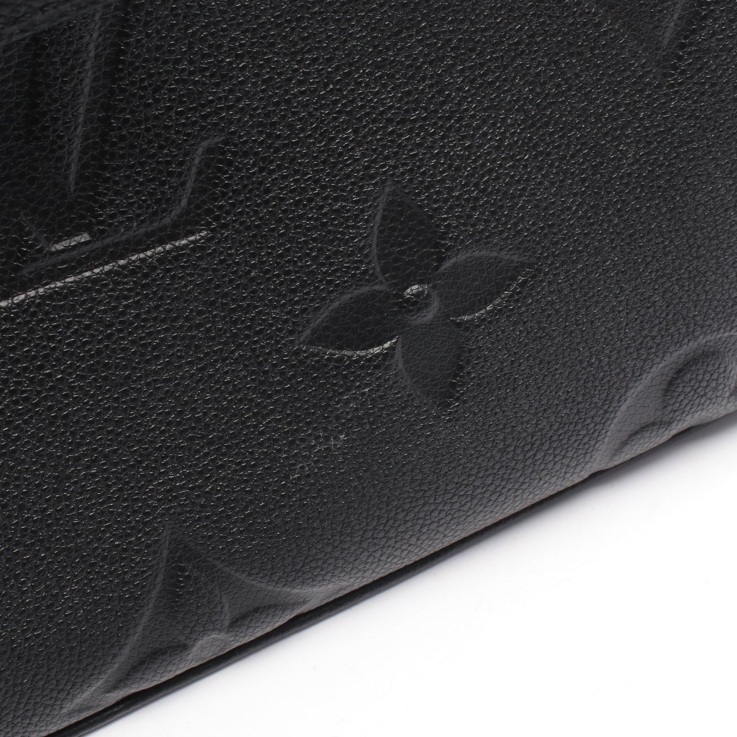 プティ パレPM モノグラムアンプラント ハンドバッグ レザー ブラック 2WAY ルイヴィトン バッグ LOUIS VUITTON