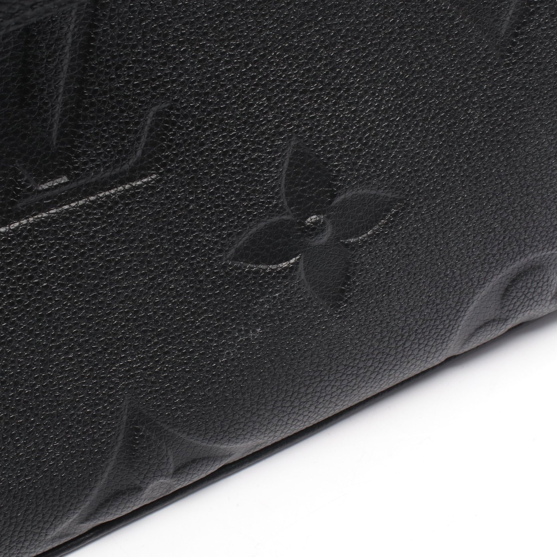 プティ パレPM モノグラムアンプラント ハンドバッグ レザー ブラック 2WAY ルイヴィトン バッグ LOUIS VUITTON