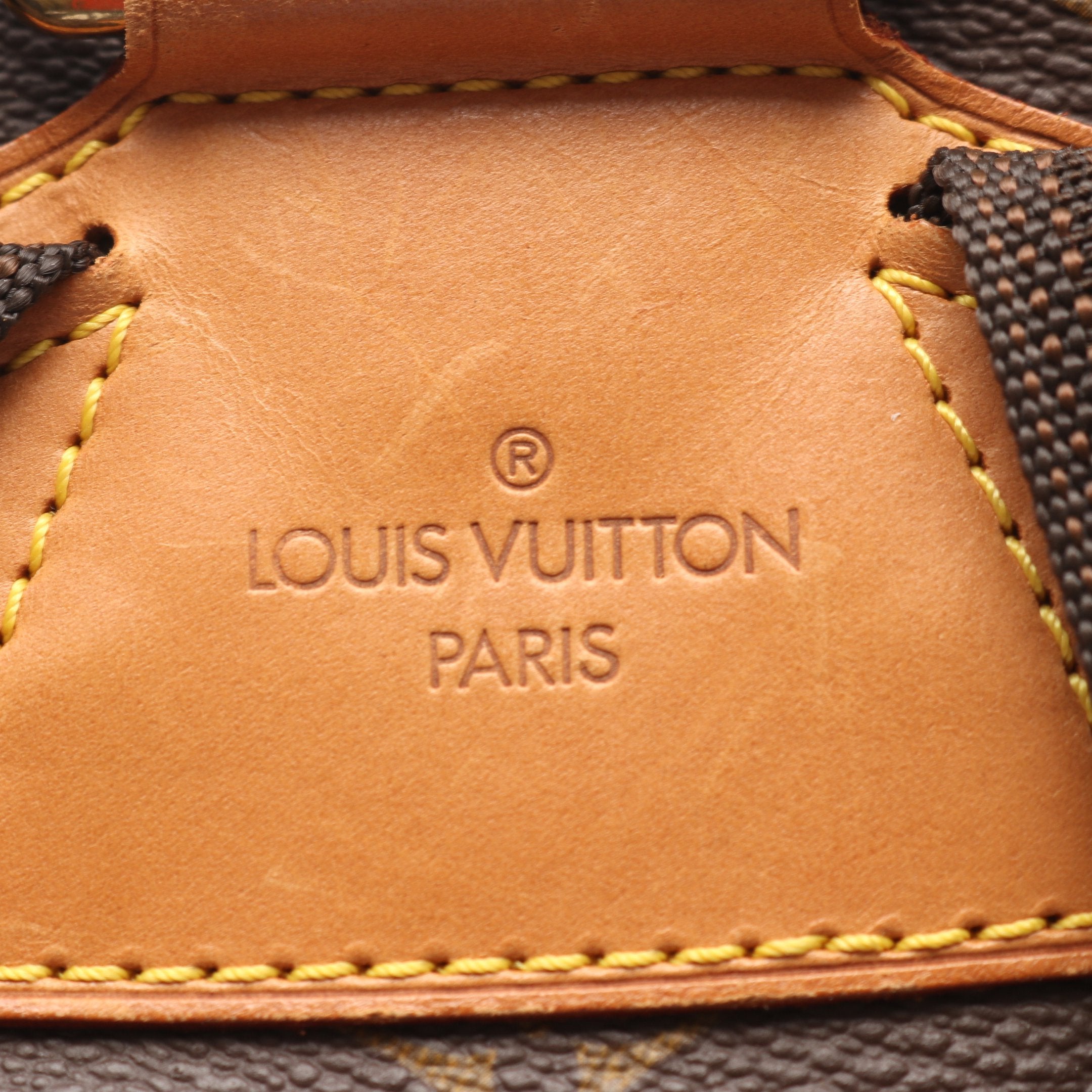 モンスリGM モノグラム バックパック リュックサック PVC レザー