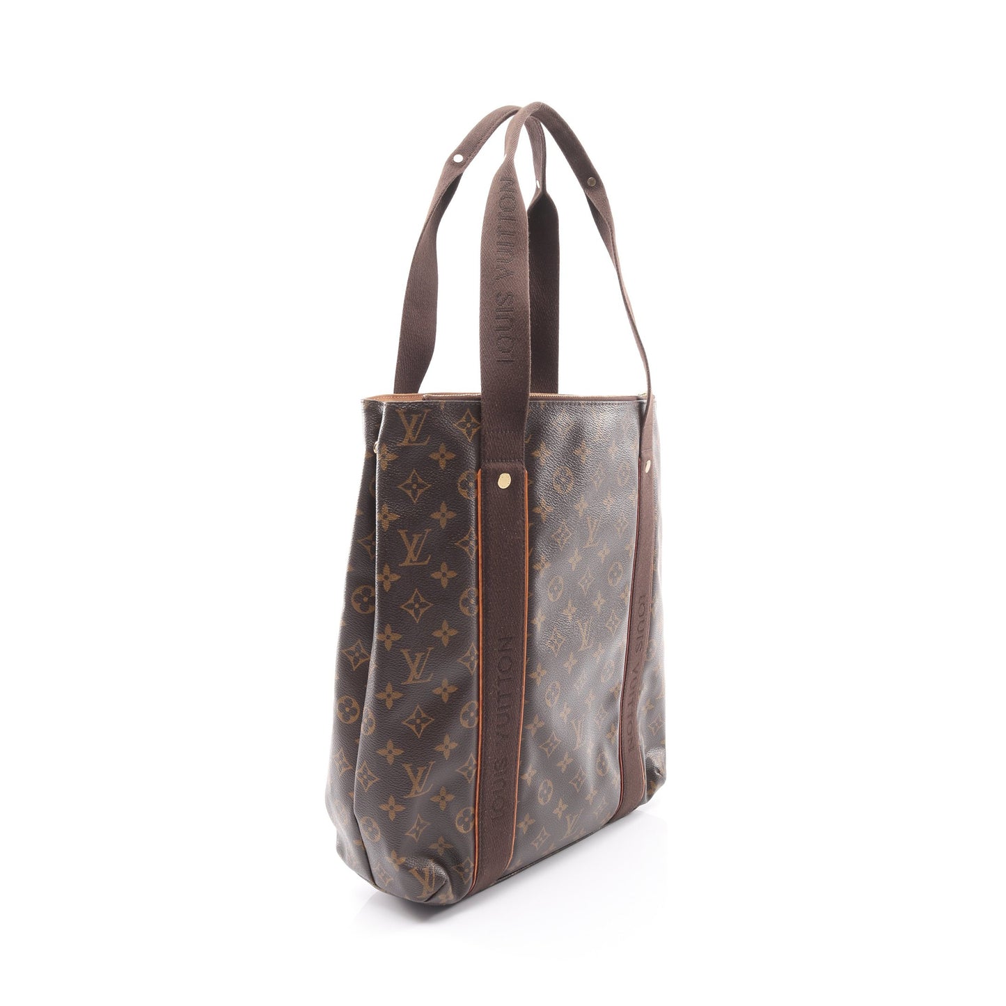 カバ ボブール モノグラム ショルダーバッグ トートバッグ PVC レザー ブラウン ルイヴィトン バッグ LOUIS VUITTON