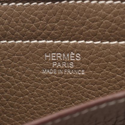 カバセリエ31 エトゥープ ショルダーバッグ トートバッグ トリヨンクレマンス グレーブラウン Z刻印 エルメス バッグ HERMES