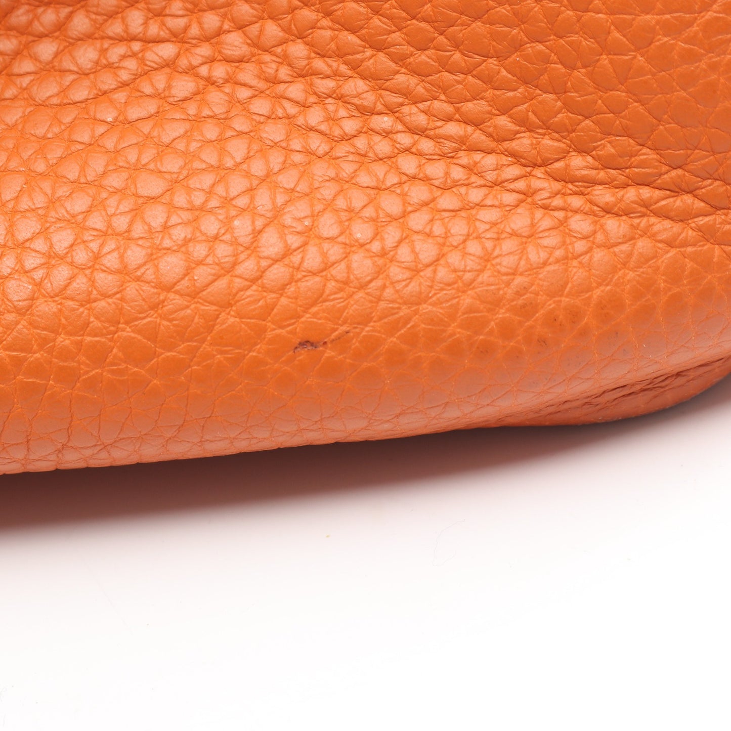ショルダーバーキン ポティロン ショルダーバッグ トリヨンクレマンス オレンジ ゴールド金具 □H刻印 エルメス バッグ HERMES
