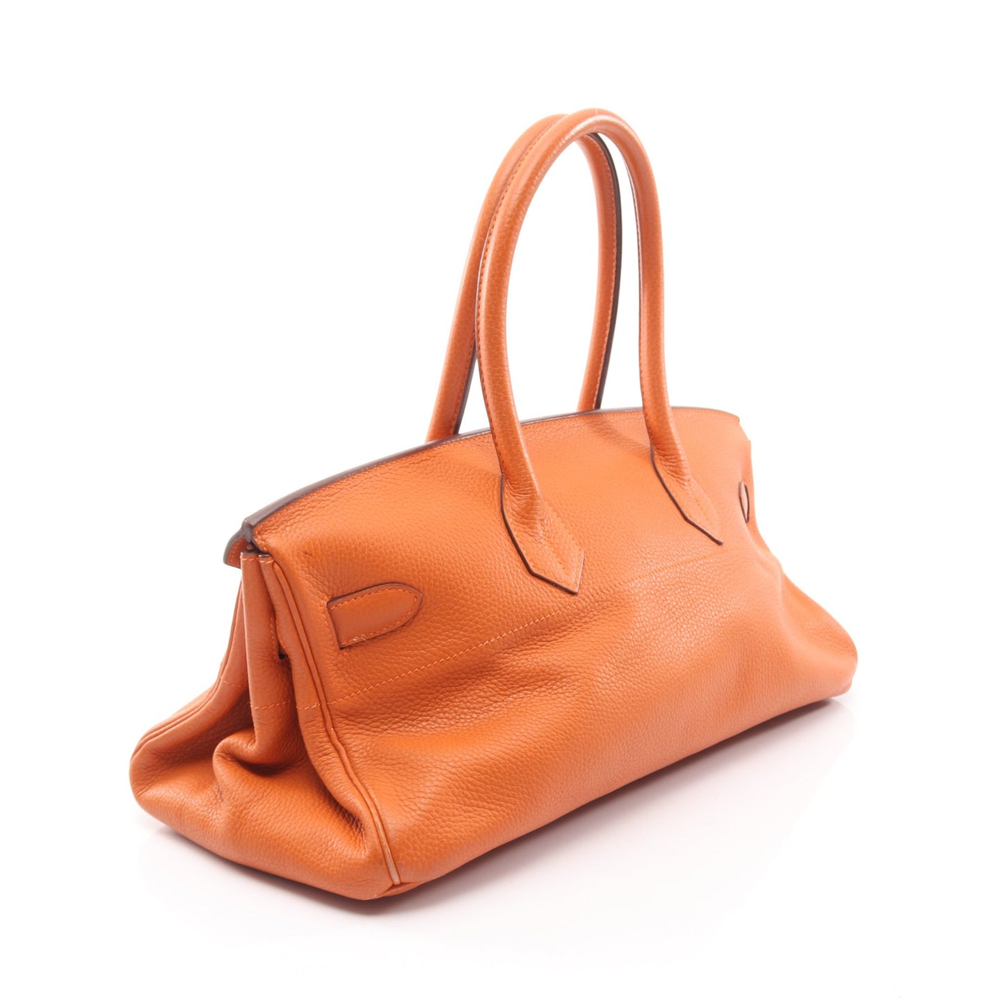 ショルダーバーキン ポティロン ショルダーバッグ トリヨンクレマンス オレンジ ゴールド金具 □H刻印 エルメス バッグ HERMES