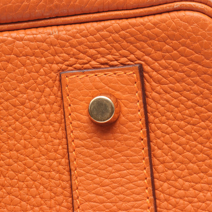 ショルダーバーキン ポティロン ショルダーバッグ トリヨンクレマンス オレンジ ゴールド金具 □H刻印 エルメス バッグ HERMES