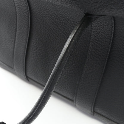 ガーデンパーティPM ハンドバッグ トートバッグ ヴァッシュカントリー ブラック シルバー金具 X刻印 エルメス バッグ HERMES