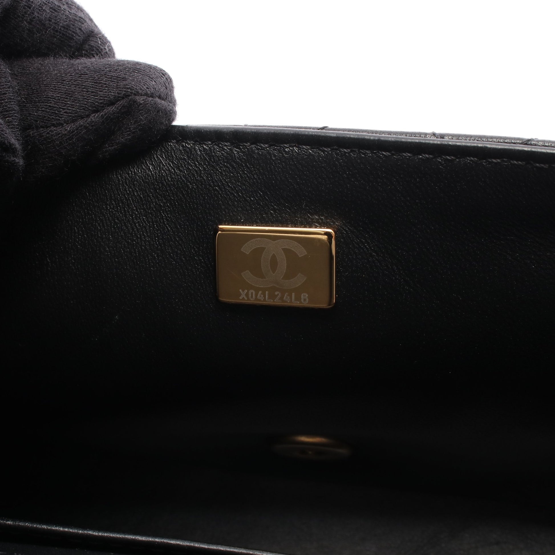 マトラッセ チェーンショルダーバッグ ラムスキン ブラック ゴールド金具 2WAY シャネル バッグ CHANEL