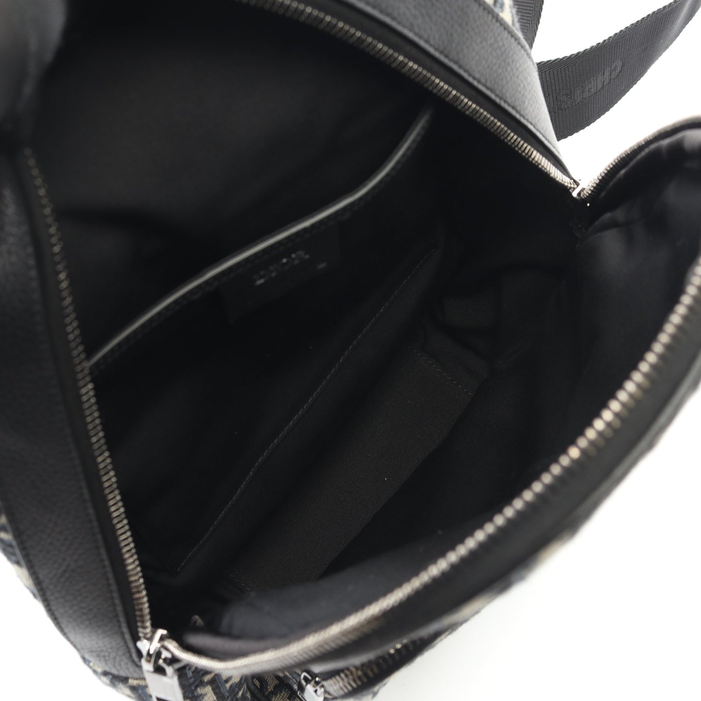 Rider スリングバッグ オブリーク ジャカード ボディバッグ キャンバス レザー ベージュ ネイビー クリスチャンディオール バッグ Christian Dior