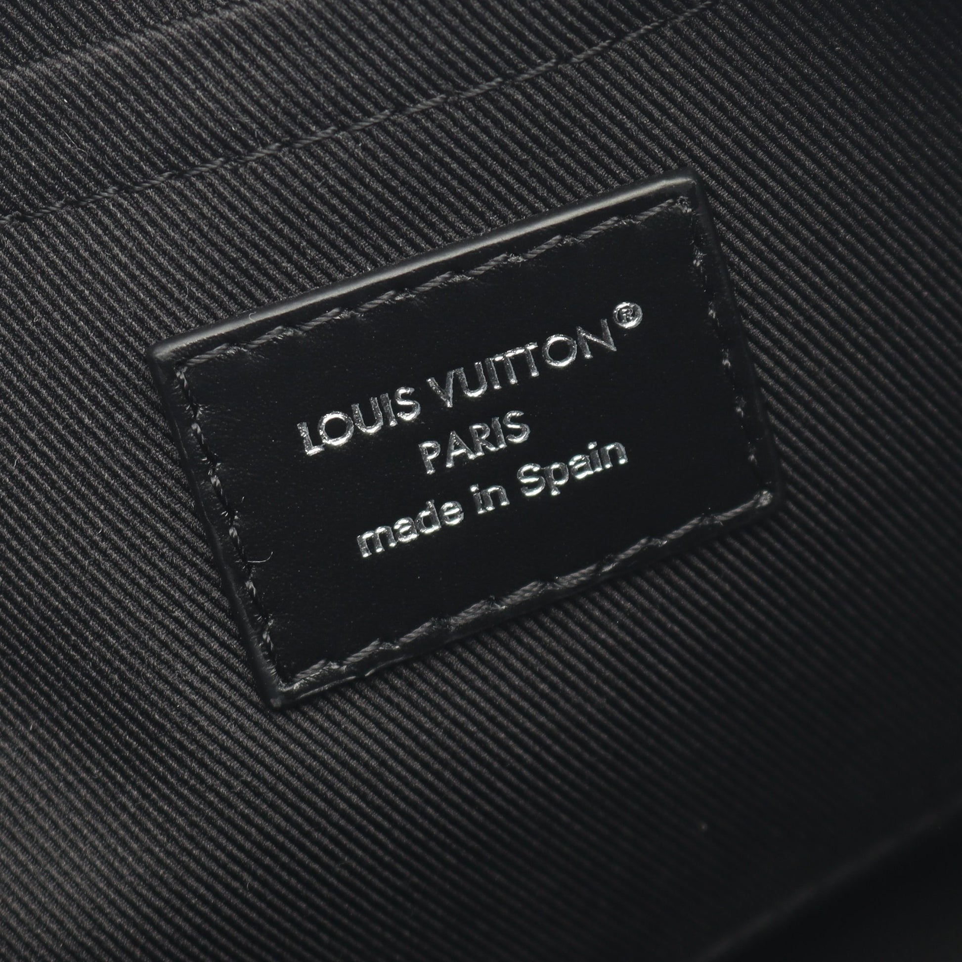 キーポル カーゴ バンドリエール 25 ハンドバッグ レザー ブラック 2WAY ルイヴィトン バッグ LOUIS VUITTON
