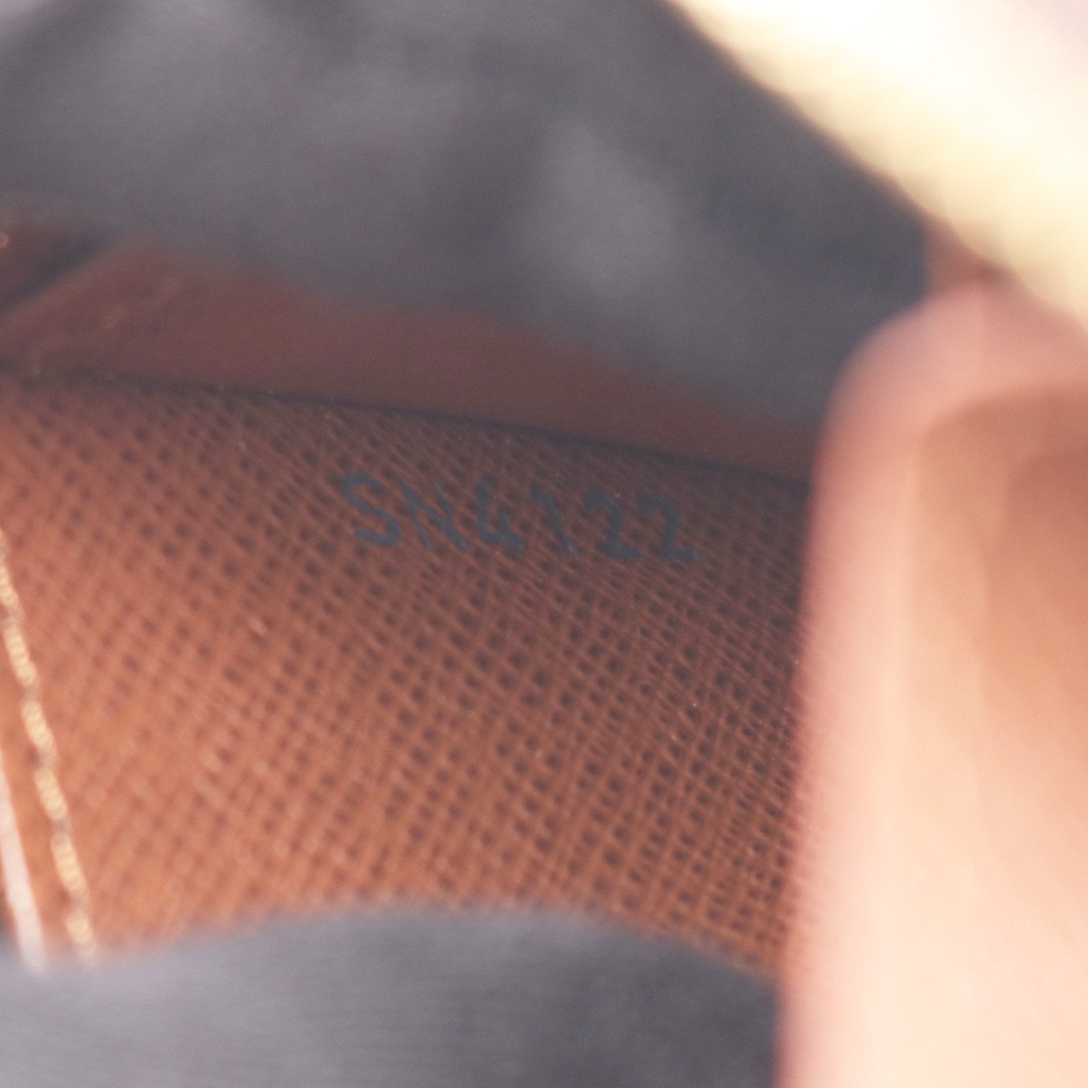 ジッピー コインパース モノグラム コインケース PVC ブラウン ルイ