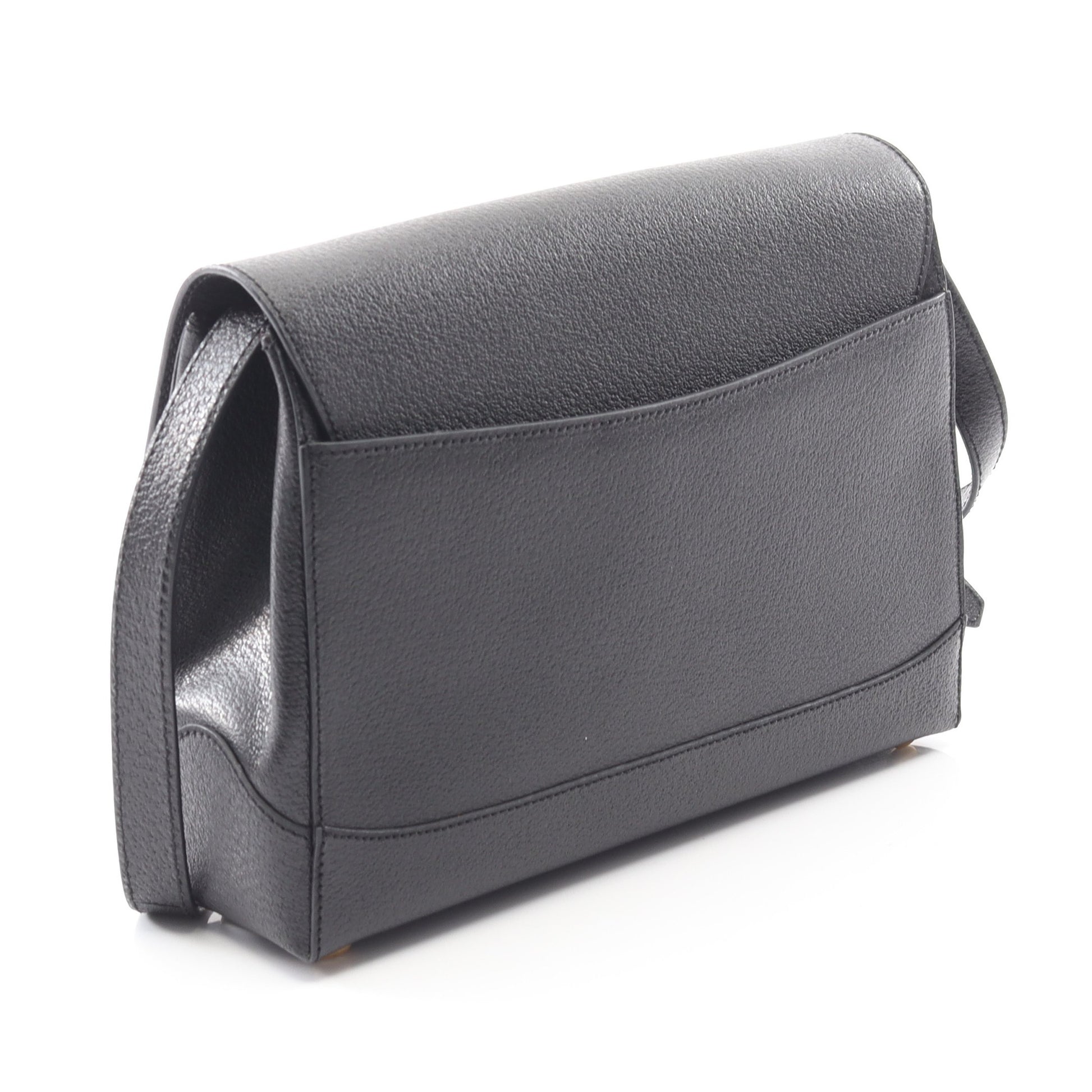ショルダーバッグ レザー ブラック セリーヌ バッグ CELINE