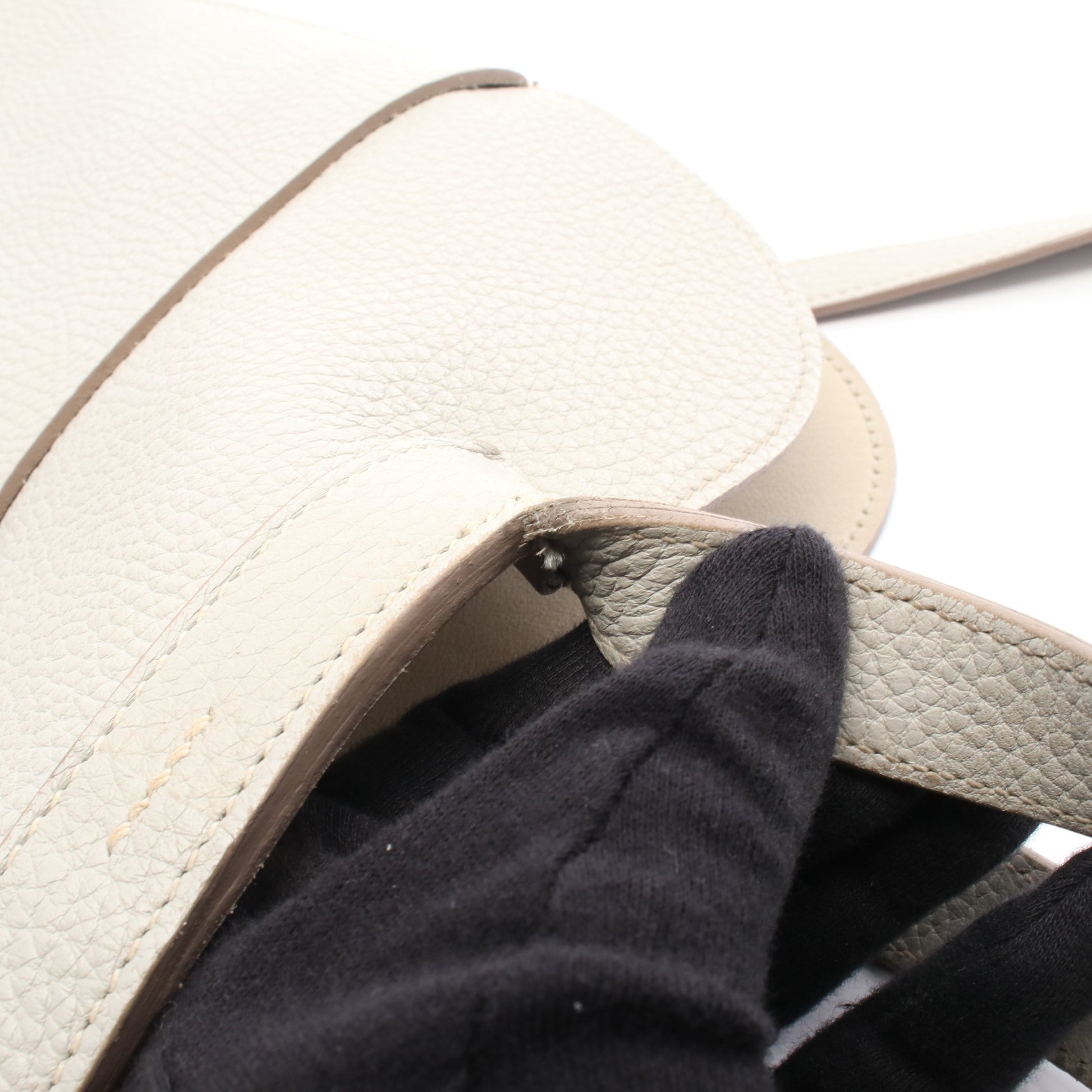 アルザン31 ハンドバッグ トリヨンクレマンス ライトグレー シルバー金具 2WAY C刻印 エルメス バッグ HERMES