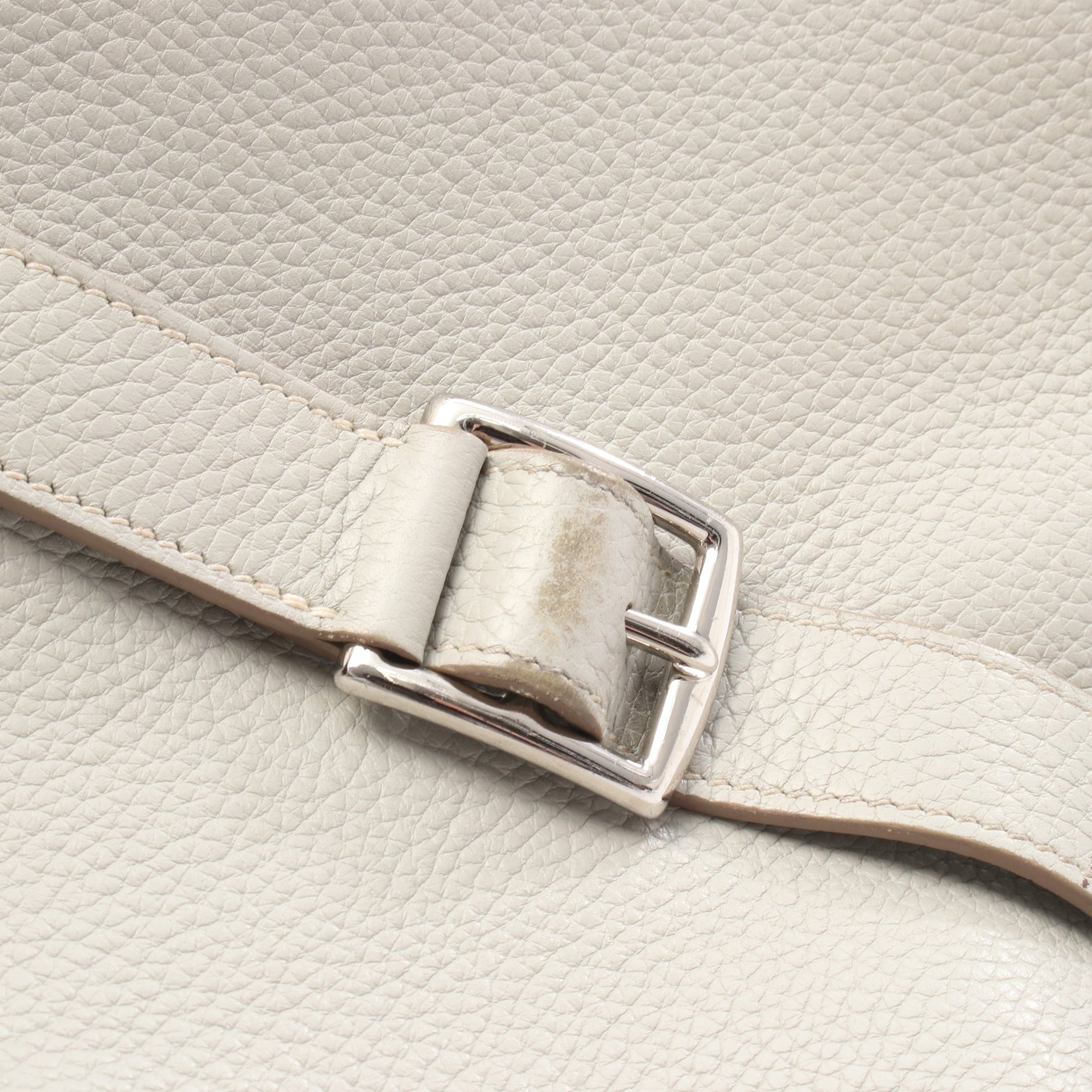 アルザン31 ハンドバッグ トリヨンクレマンス ライトグレー シルバー金具 2WAY C刻印 エルメス バッグ HERMES